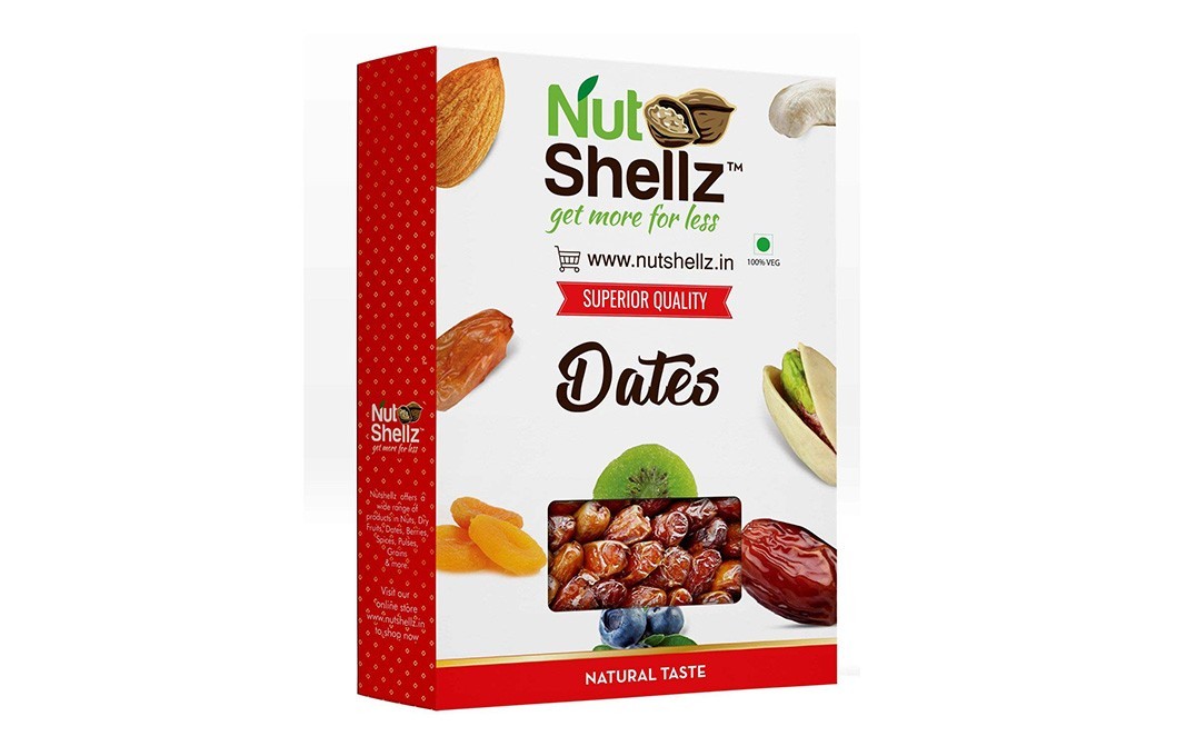 Nutshellz Dates    Box  900 grams